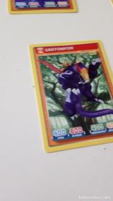 Trading cards: CAJ-23D32 CROMO FICHA PANINI INVIZIMALS GRIFFONATOR MAX